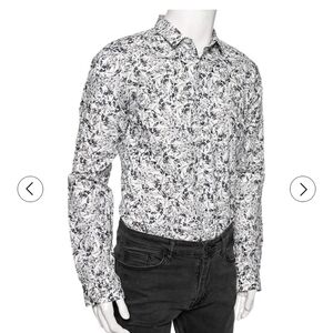 Hugo Boss men's button down dress shirt size L